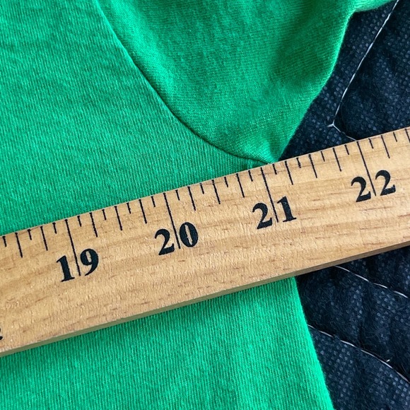 Christmas Shirt Adult Large Green Faux Button Up Short Sleeve Santa Ugly Sweater - Picture 7 of 9